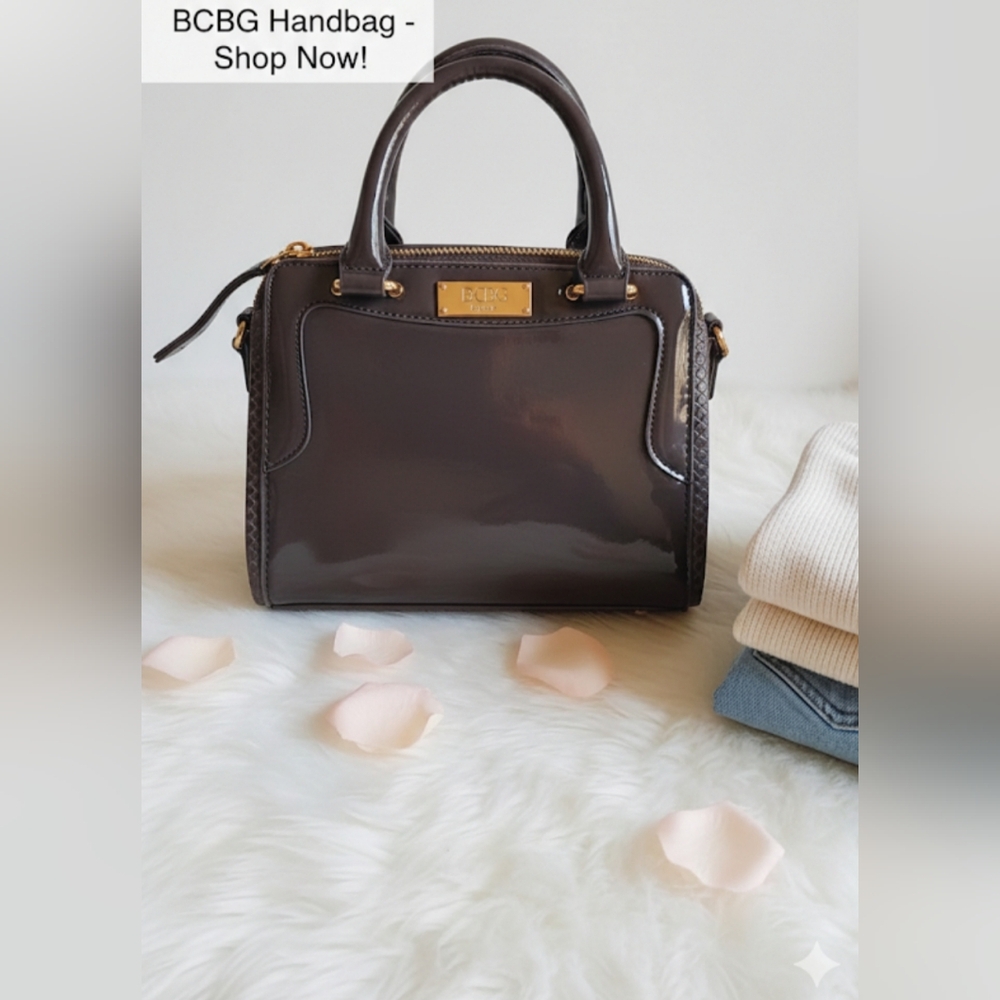 🩶 BCBG Paris Gray Purse – NWOT 🩶
